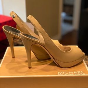 MICHAEL Michael Kors York Slingback Pumps